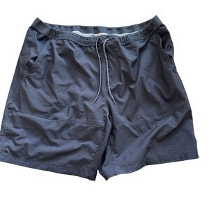 Columbia Men’s Twisted Creek Shorts Size XXL Gray Drawstring Hiking Omni shield
